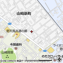 千葉県野田市山崎新町20-10周辺の地図