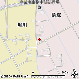茨城県稲敷市駒塚1922周辺の地図