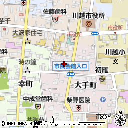 埼玉県川越市大手町5周辺の地図