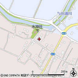 千葉県香取市中洲76周辺の地図