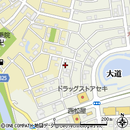 埼玉県越谷市大道674周辺の地図
