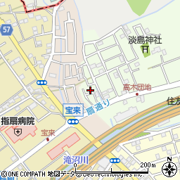 埼玉県さいたま市西区高木133-10周辺の地図