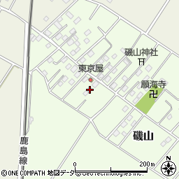 千葉県香取市磯山329周辺の地図