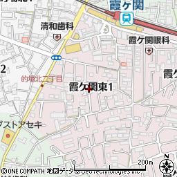 内田ハイツＡ棟周辺の地図