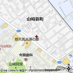 千葉県野田市山崎新町19-23周辺の地図