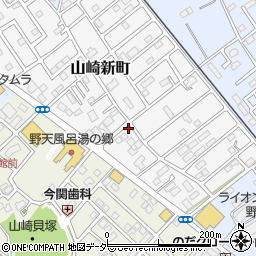 千葉県野田市山崎新町20-9周辺の地図