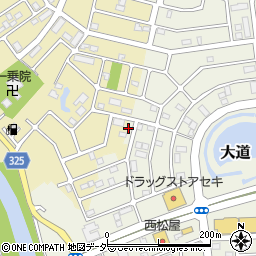 埼玉県越谷市大道672周辺の地図