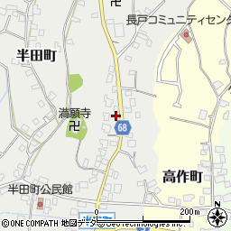 茨城県龍ケ崎市半田町1006周辺の地図