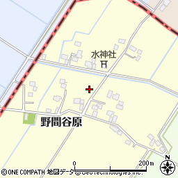 千葉県香取市野間谷原周辺の地図