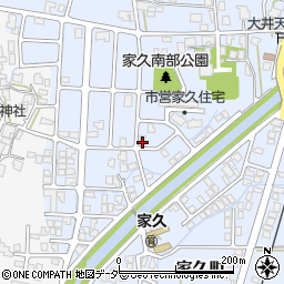 福井県越前市家久町702周辺の地図