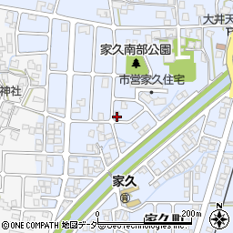 福井県越前市家久町702周辺の地図