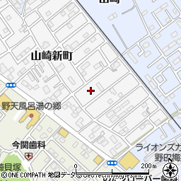 千葉県野田市山崎新町21-21周辺の地図