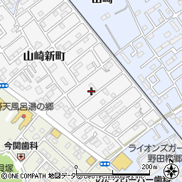 千葉県野田市山崎新町21-23周辺の地図