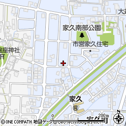 福井県越前市家久町601周辺の地図