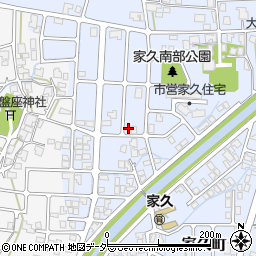 福井県越前市家久町602周辺の地図