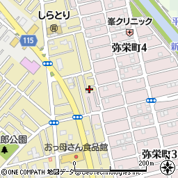 埼玉県越谷市弥十郎314-10周辺の地図