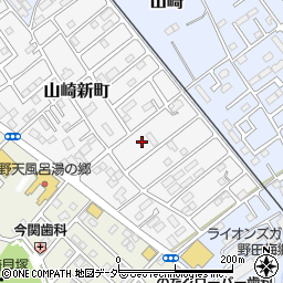 千葉県野田市山崎新町21-17周辺の地図