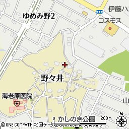 茨城県取手市野々井625-1周辺の地図