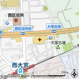 マルエツ西大宮駅前店周辺の地図