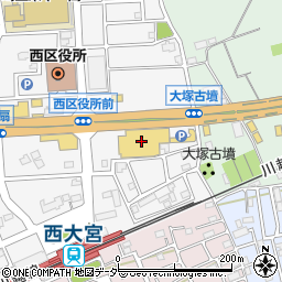 サイゼリヤ マルエツ西大宮駅前店周辺の地図