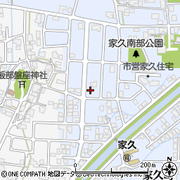 福井県越前市家久町501周辺の地図