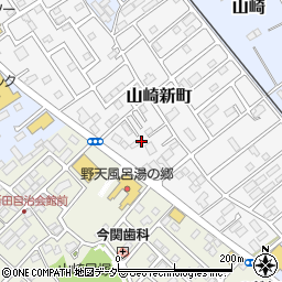 千葉県野田市山崎新町2164周辺の地図