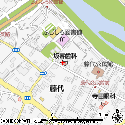 萩原輪店周辺の地図