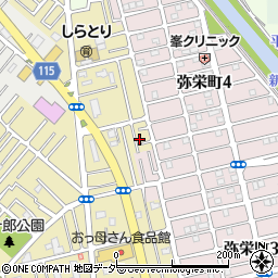 埼玉県越谷市弥十郎314周辺の地図