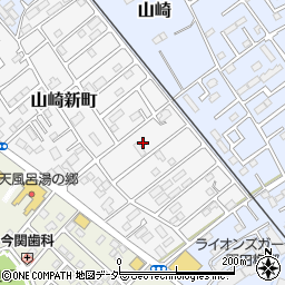 千葉県野田市山崎新町21周辺の地図