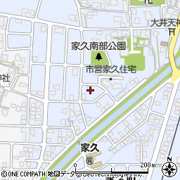 福井県越前市家久町705周辺の地図