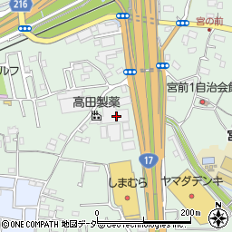 高田製薬株式会社周辺の地図
