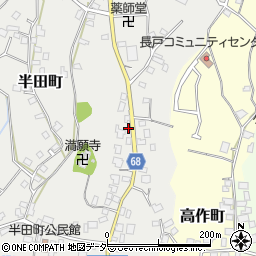 茨城県龍ケ崎市半田町1008周辺の地図