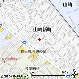 千葉県野田市山崎新町2163-5周辺の地図