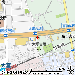 丸亀製麺 大宮西店周辺の地図