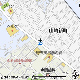 千葉県野田市山崎新町5-15周辺の地図