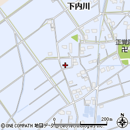 埼玉県吉川市下内川756周辺の地図