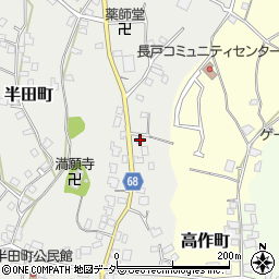 茨城県龍ケ崎市半田町1130周辺の地図