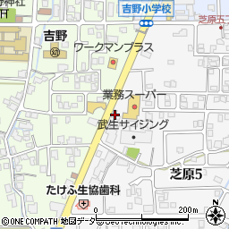 トヨタレンタリース福井越前たけふ店周辺の地図