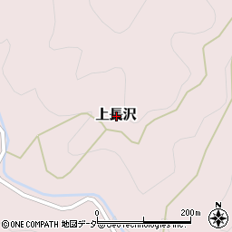 埼玉県飯能市上長沢周辺の地図