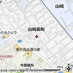 千葉県野田市山崎新町2163-6周辺の地図