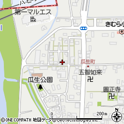 福井県越前市瓜生町34周辺の地図