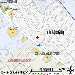 千葉県野田市山崎新町5周辺の地図