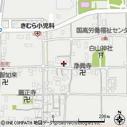 福井県越前市瓜生町28周辺の地図