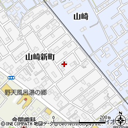 千葉県野田市山崎新町17-1周辺の地図