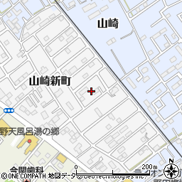 千葉県野田市山崎新町17周辺の地図