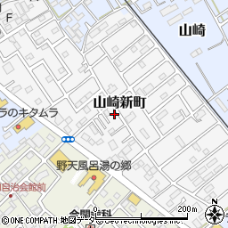 千葉県野田市山崎新町2168-2周辺の地図