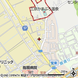 埼玉県さいたま市西区指扇領辻周辺の地図