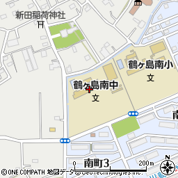 鶴ヶ島市立南中学校周辺の地図