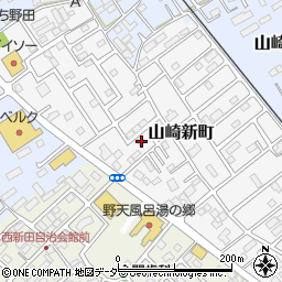 千葉県野田市山崎新町2170周辺の地図