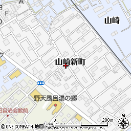 千葉県野田市山崎新町2168-1周辺の地図